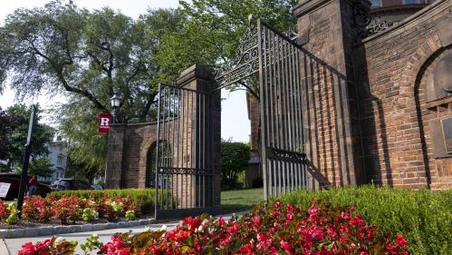 Rutgers Security Gates to Historic College